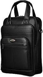 Mochila Couro Reforçada Executiva Grande Mochila para Notebook Trabalho Viagem Escola com Cabo de Aço Impermeável