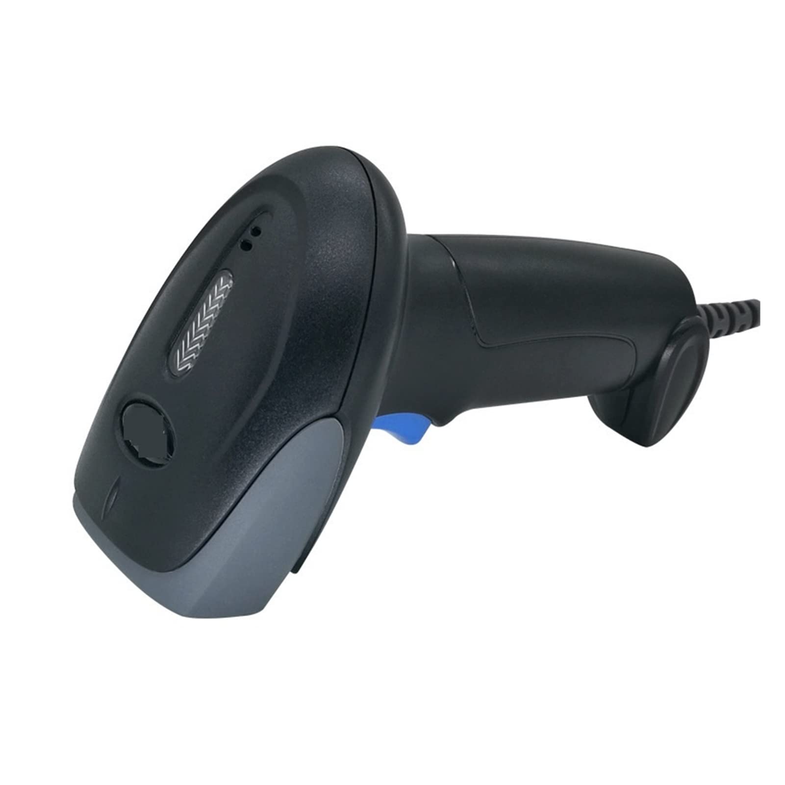 Conexión/inalámbrica de código Barras Escáner Código Pago Supermercado Comodidad Tienda Compras Mall Undergensional Barcode Gun High Precision para Puntos de Venta en supermercados(Wired)