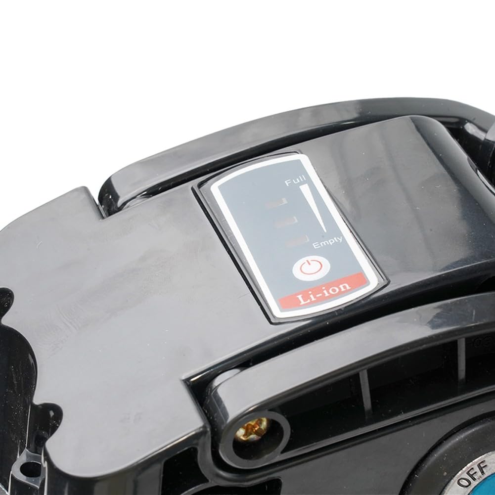 Scatola batteria per ripiano bici elettrica, custodia capacità batteria bici elettrica, custodia in plastica per supporto 1865 di grande capacità 48V nero