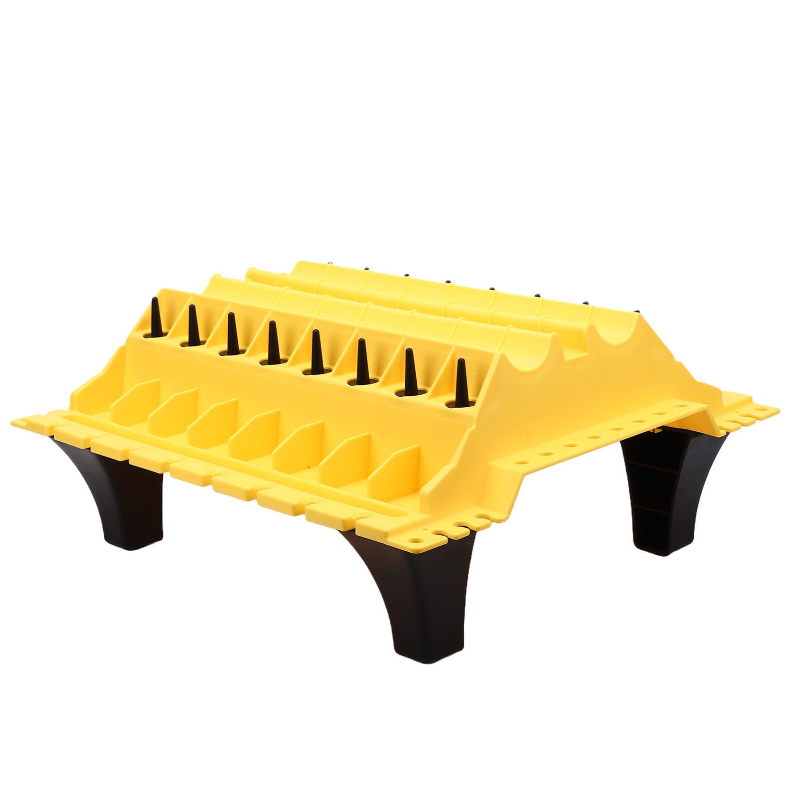 GOWENIC Organizzatore Compatto per Testate Motore Vassoio Portaoggetti Efficiente per Molle Valvole, Alberi a Camme, Serrature per Appassionati