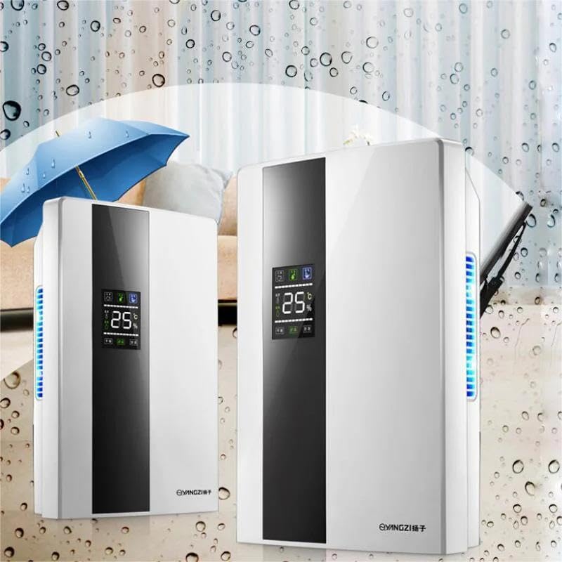2 In 1 Purificatore d'Aria & Deumidificatore, Anti Muffa, Elettrico, Distruttore di Odori per Camera Ufficio Casa Appartamento Cantina