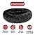 The Dog’s Bed Sound Sleep Donut Dog Bed, XL Jet Black Plush Removable Cover Premium Calming Nest Bed