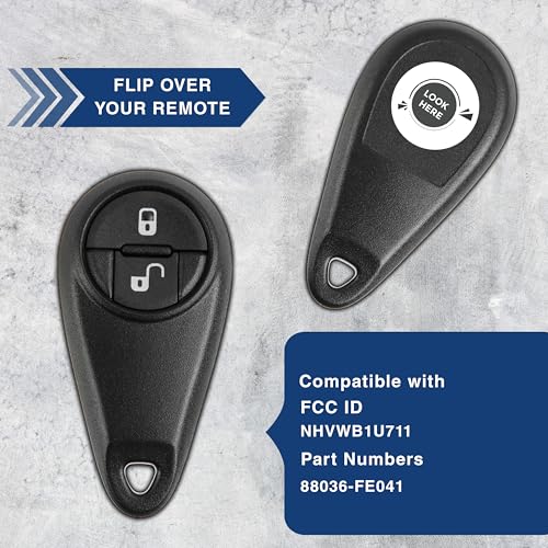 Télécommande de voiture Keyless Entry clé de remplacement pour NHVWB1U711