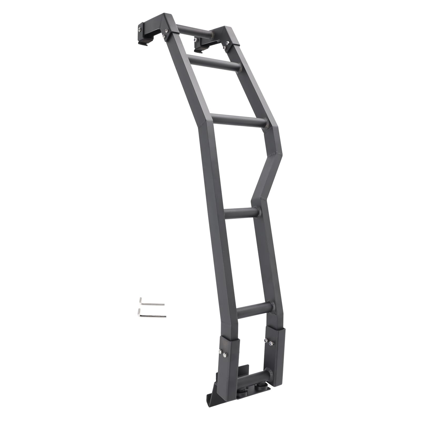 Bruce &amp; Shark Rear Gate Ladder Kit Left Side Fit for Toyota FJ Cruiser 2007-2021, Tailgate Ladders with Mounting Hardware Kit