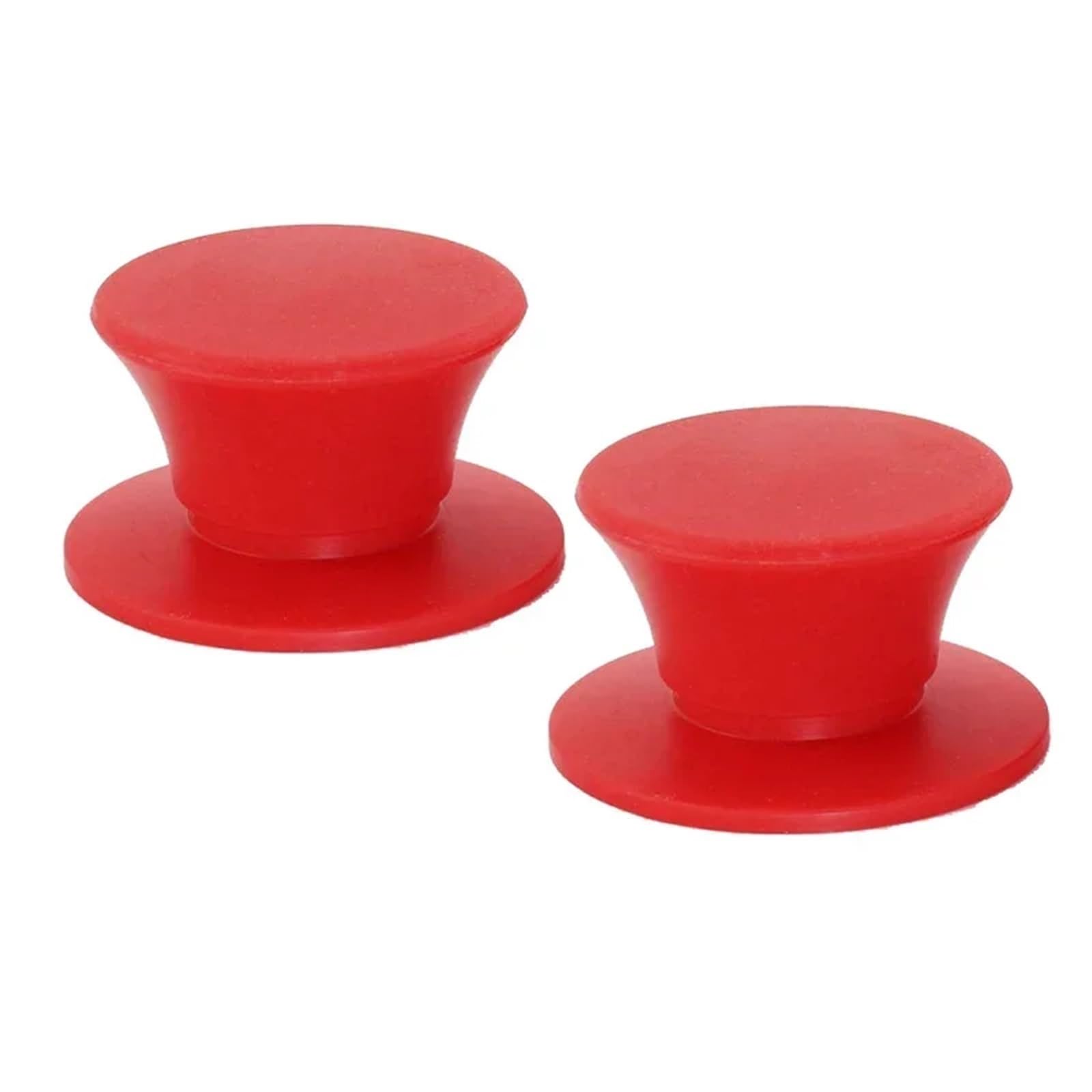 Asa de la tapa de una olla, Reemplazo de mango tapa olla silicona 12 piezas multicolor(Red)
