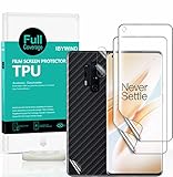 Ibywind Screen Protector For OnePlus 8 Pro,with 2Pcs Flexible TPU Film,1Pc Camera Lens Protector,1Pc