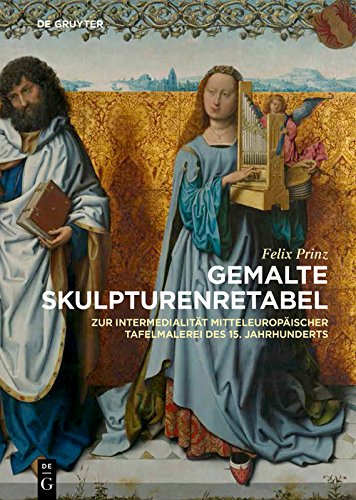 Skulpturenretabel livre sur l'intermédialité de la peinture sur panneau du XVe siècle