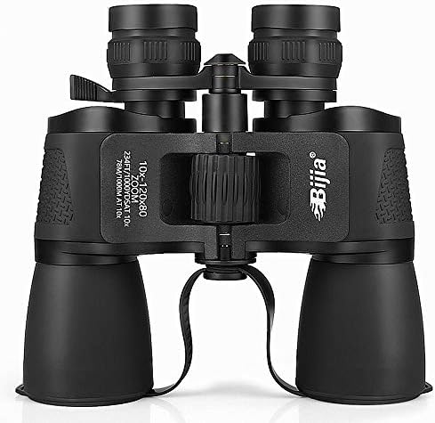 HOCHE BIJIA 10X50 Long Range Zoom Hunting Telescope Professional Binoculars High Definition Nitrogen Waterproof