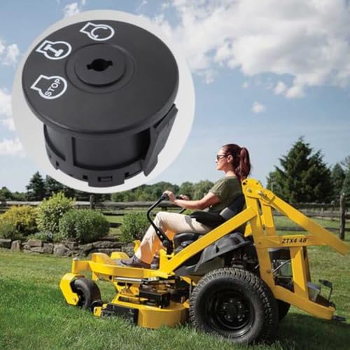 fascinatte Lawn Mowers Tractor Ignition Switch with Key 5 terminals for MTD Craftsman John Deere Cub Cadet Troy-Bilt Ariens Bad Boy Zero Turn Lawn Tractor, 725-04228 725-04659 925-04659 925-04228 - Thumbnail 5