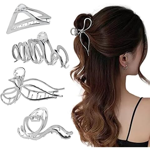 LURICO Pinzas de Pelo Metálicas Cover