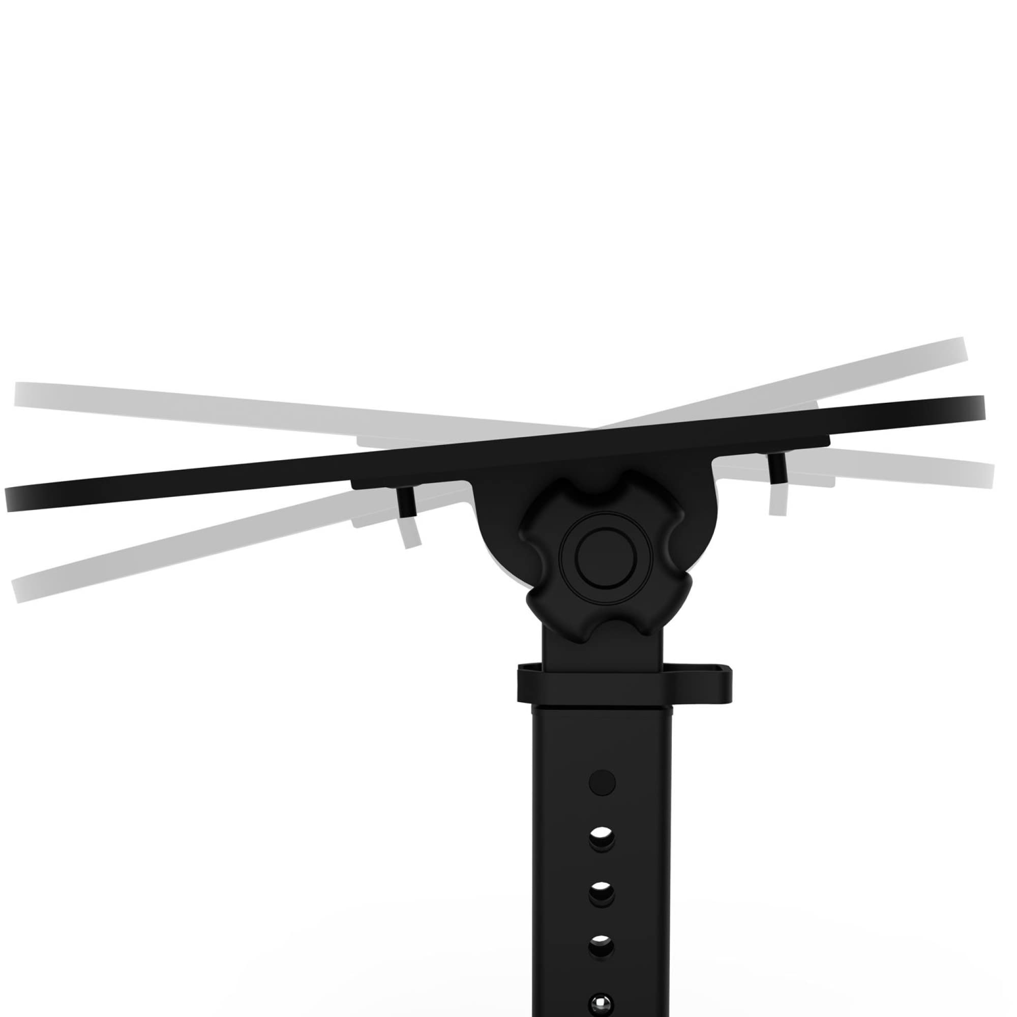 Audibax NEO STM-10 Soportes Monitores/Altavoces Estudio para Mesa Regulables (Pareja)
