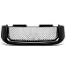 GMC Envoy/XL ABS Plastic Bentley Style Mesh Front Bumper Grille (Black) - 2nd Gen