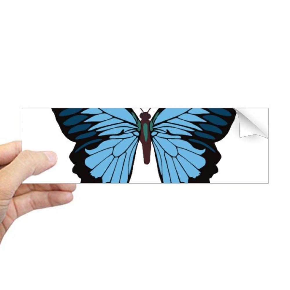 Autocollant papillon bleu pour fenêtre de maison et trajets quotidiens en voiture