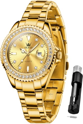 OLEVS rvfB[X XeX NH[c _C  ₷ 30Mh lC 킢  rWlX v[g watch for women 