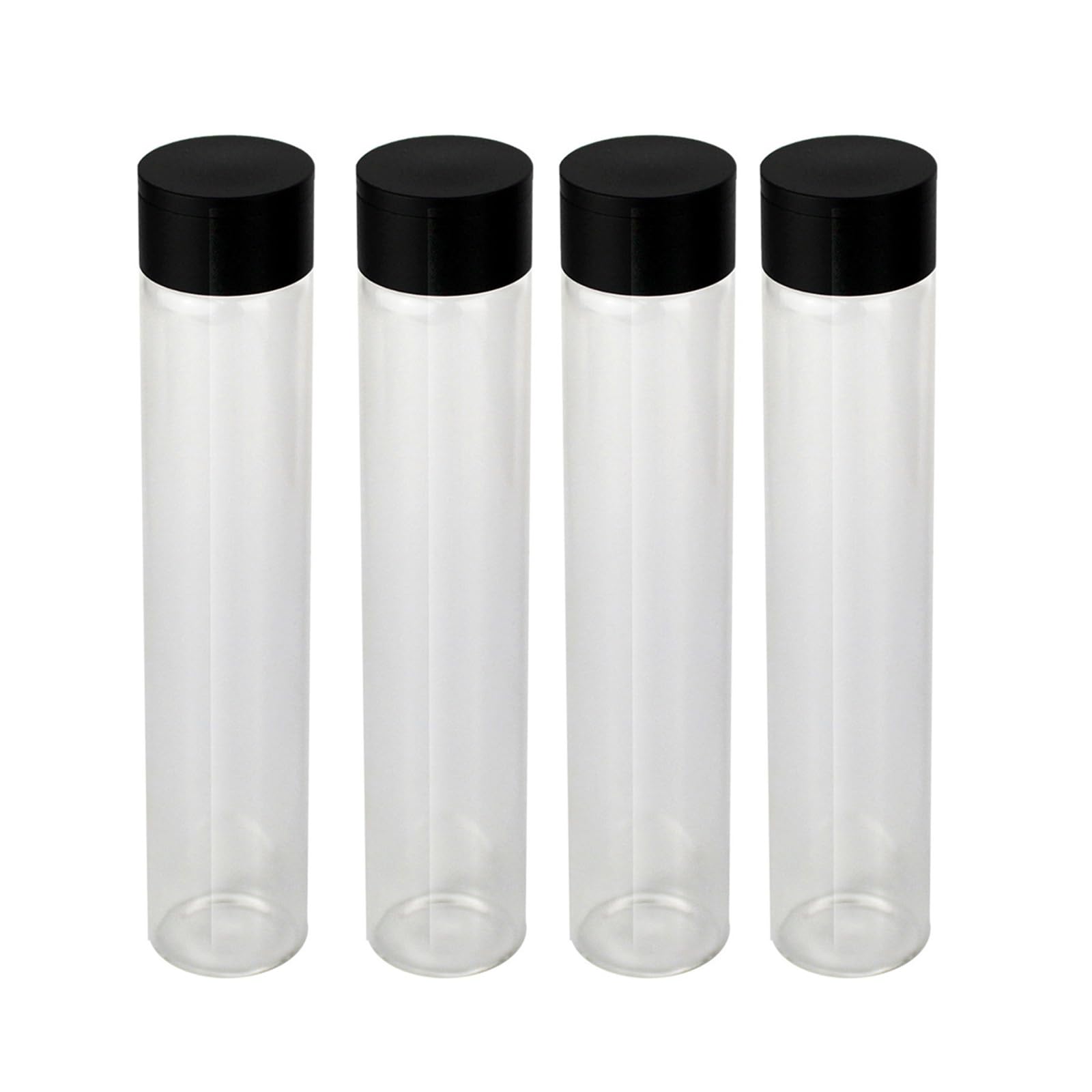 PANGBOER Single Serving Glass Tubes Display Tubes Storage Tube Rack for Tube Rack