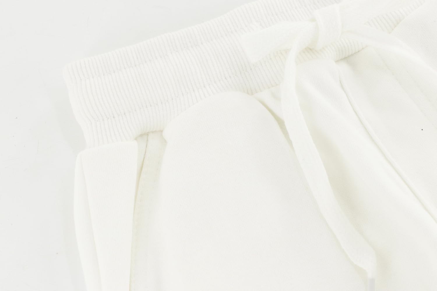 BINIDUCKLING Pantalon de jogging uni pour garçons et filles, pantalon de survêtement classique avec cordon de serrage, poignets élastiques, pantalon de jogging pour enfants, pantalon d'école
