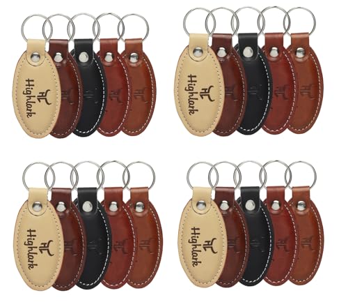 Image of Signature Leather Finish Keychain for Men & Women | Durable Metal Key Holder for Car and Bike Keys | Elegant Everyday Accessory