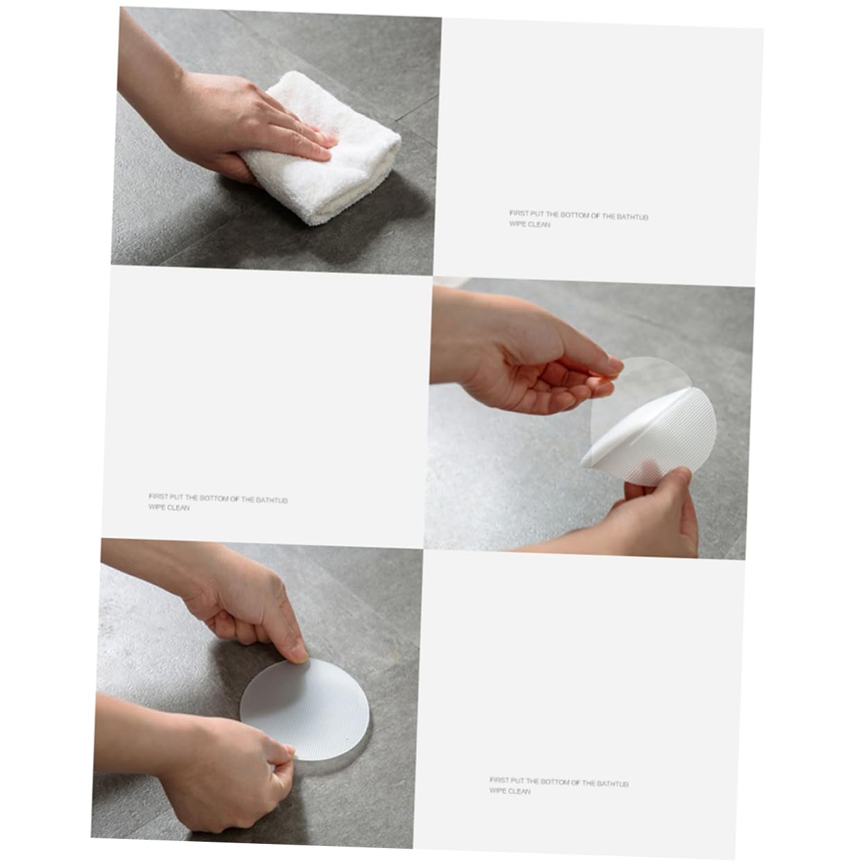 60piezas Pegatinas Antideslizantes Redondas para Baño Estrips De Seguridad para Bañeras y Duchas Adhesivos De Suelo Antideslizantes Fácil Instalación y Uso Cocina Piscina