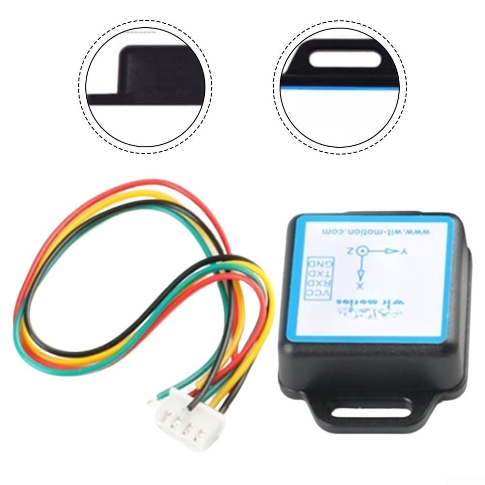 WT901C-232/para sensor de nueve ejes para MPU6050, giroscopio de 3 ejes y módulo de acelerómetro con ángulos Euler, rango de ± 16 g, para/para salida RS232, 3.3-5V para (WT901C-232)