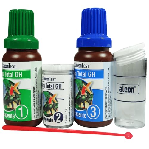 Alcon Labcon Teste de Dureza Total Gh - 100 Testes - Unidade