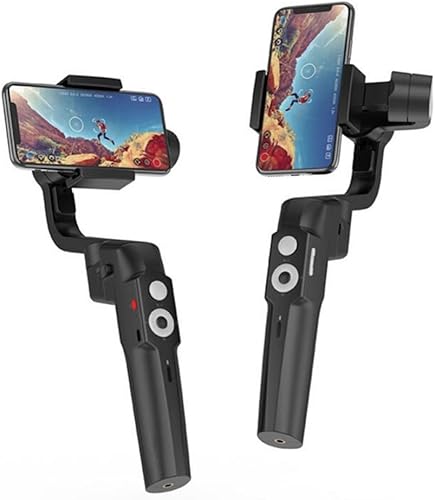 Estabilizador de cardán para smartphone, estabilizador de cardán de mano de 3 ejes, estabilizador de cardán plegable, soporte de teléfono portátil