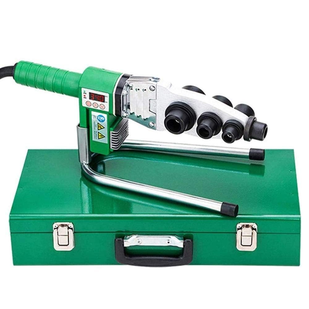 Pipe Fusion Welder Machine Handheld Socket Fusion Welding Tool for Plastic Tubes, Professional Welding Kit for Sanbing & Pipe Repairs