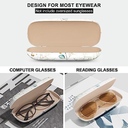 Image of Eyeglasses Case, Hard Shell Protective Case for Glasses, Unisex for Women Men