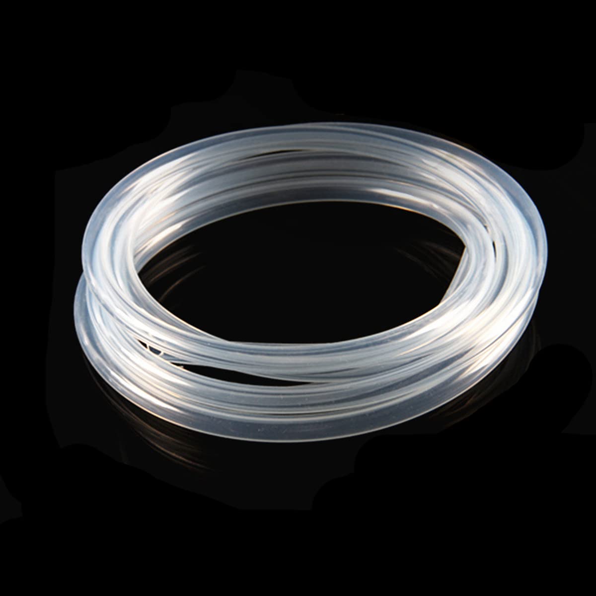 MACHSWON Tubo de silicona transparente de 25 mm ID 31 mm OD 100 pies, tubo de silicona de grado alimenticio para transferencia de bomba, 30,5 m