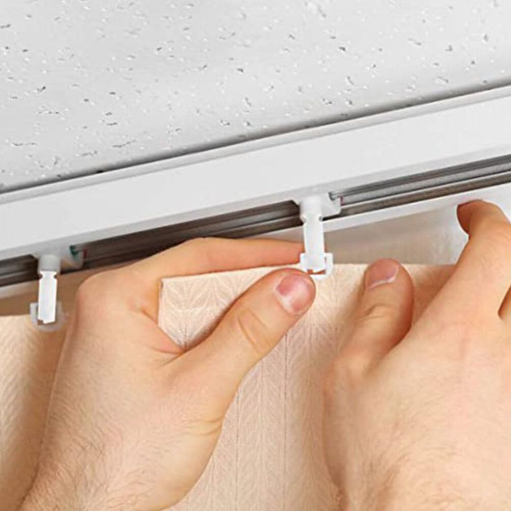 12set Vertical Blind Repair Tabs and Stems for Smooth Compatible Styles Replacement Parts for Window Blinds