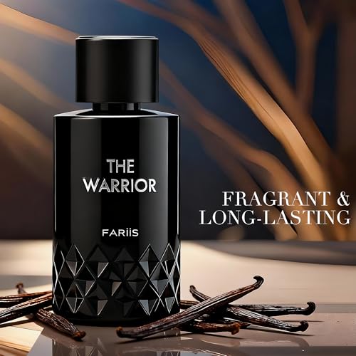 Image of A CENTER The Warrior Premium Men's Cologne | 100ml Long-Lasting Eau de Parfum | Bold Citrus Leather Fragrance | Valentine's Day Gift for Him