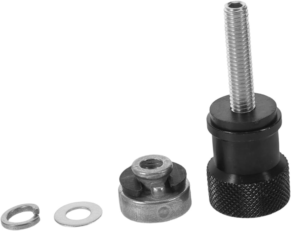 Motorcycle Rear Seat Quick Release Screws Tail Cover Bolts for Fast Disassembly Knurled Panel Fastener for DIY Repair Replacement Hardware