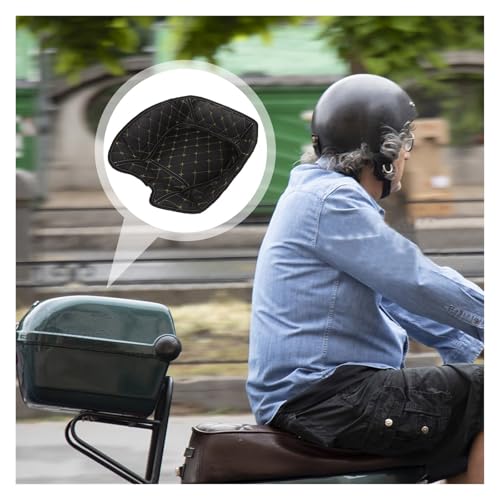 Almohadilla protectora para baúl de moto con ajuste universal y forro interior acolchado 3