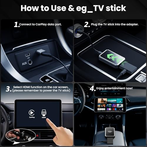 Image of LAMTTO 2-in-1 Wireless CarPlay & Android Auto Adapter (LMT03)
