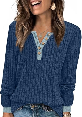 Image of XIEERDUO Sweater for Women Winter Clothing Long Sleeve Shirts Fall Fashion Must Haves Comfiest Airport Outfits Trendy