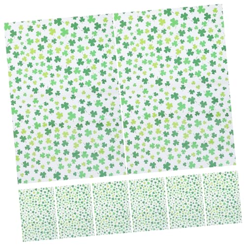 Papier cadeau pour Saint-Patrick résistant pour éviter les déchirures lors des loisirs créatifs