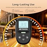 Retekess TD037 Pager Restauracyjny, System Pagerów z Klawiaturą 24-klawiszową, łatwy w Użyciu, Migający i Dźwiękowy, w Zestawie 6 Pagerów do Restauracji, Kawiarni, Barów i Hoteli