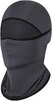 Vista 12 de Achiou - Pasamontañas con Máscara Facial, Máscara de Esquí para Hombres y Mujeres de Fútbol, Ligera Sheisty, Ninja Sheisty Capucha Solar UV