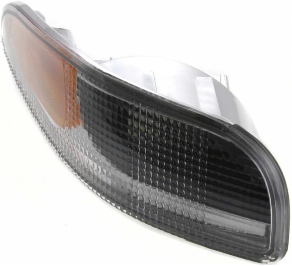 CarLights360 For 1997-2004 Chevy Corvette Pair Driver and Passenger Side Turn Signal/Side Marker Light Lens and Housing Only GM2520186 GM2521186 | 10301357 10301356