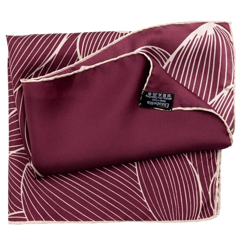 Elizabetta Italian 100% Silk Neckerchief Scarves - Women Bandana, 20"4