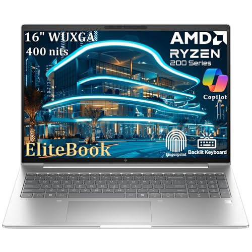 HP EliteBook 16C`rWlXm[gp\RRs[^[A32GB DDR5 RAMA1TB PCIe SSDAAMD Ryzen 5 (Beat i5-1345U)AFHD+AWiFi 6EAobNCgL[{[hAw䃊[_[ARs[p