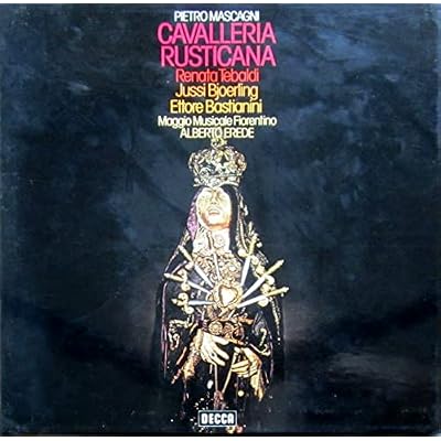 Pietro Mascagni Cavalleria Rusticana (VINYL-BOX) [Vinyl] Renata Tebaldi, Jussi Bj&ouml;rling; Pietro Mascagni and Alberto Erede