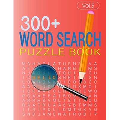300+ WORD SEARCH PUZZLE BOOK (Vol.3)