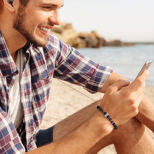 Pulsera motivacional para hombre con tarjetas significativas miniatura 6