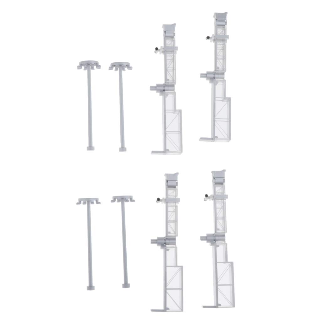 1:400 Aeroporto Passeggero Ponte Luce Accessori FAI DA TE Modello Layout Art.-Nr007