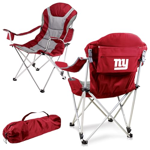 Image of Picnic TIME NFL Unisex-Adult NFL Reclining Camp Chair, Beach Chair for Adults, Sports Chair with Carry Bag
