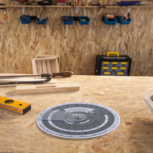 Calculador de vuelo E6B-R 6 pulgadas para entrenamiento miniatura 6