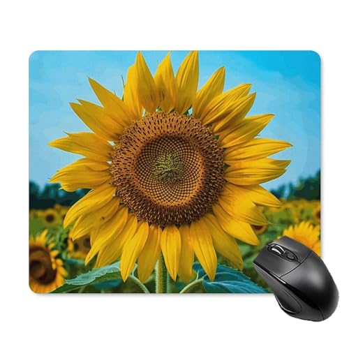 Tapis de souris de jeu carré ultra fin 18x22cm à base antidérapante
