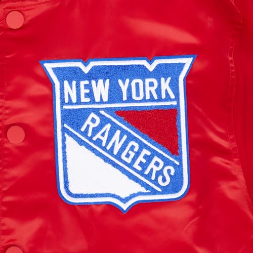 Image of Pro Standard Mens NHL Old English Satin Jacket