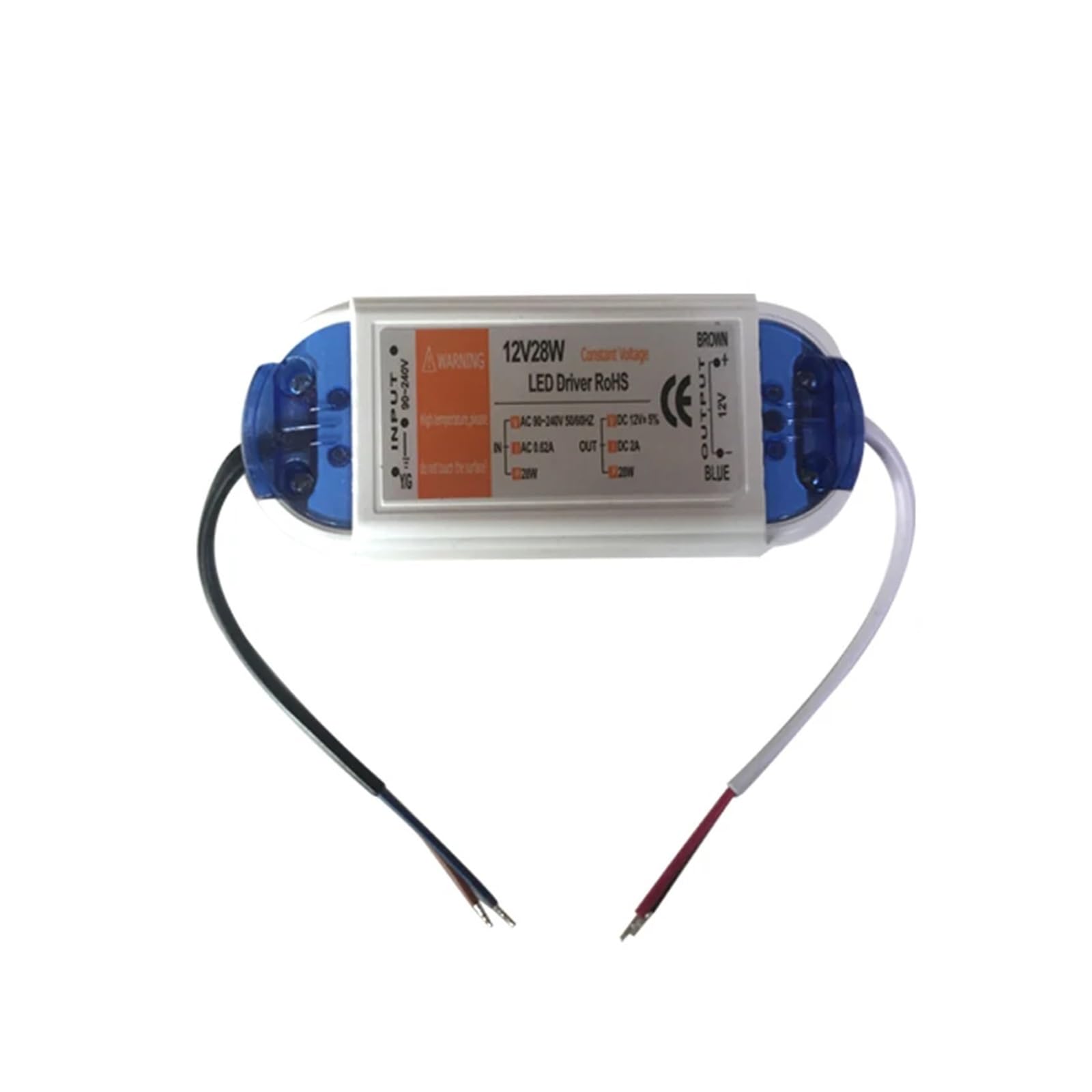 Transformador LED DC12V alimentador de corriente continua 12 voltios para tiras LED de 28W