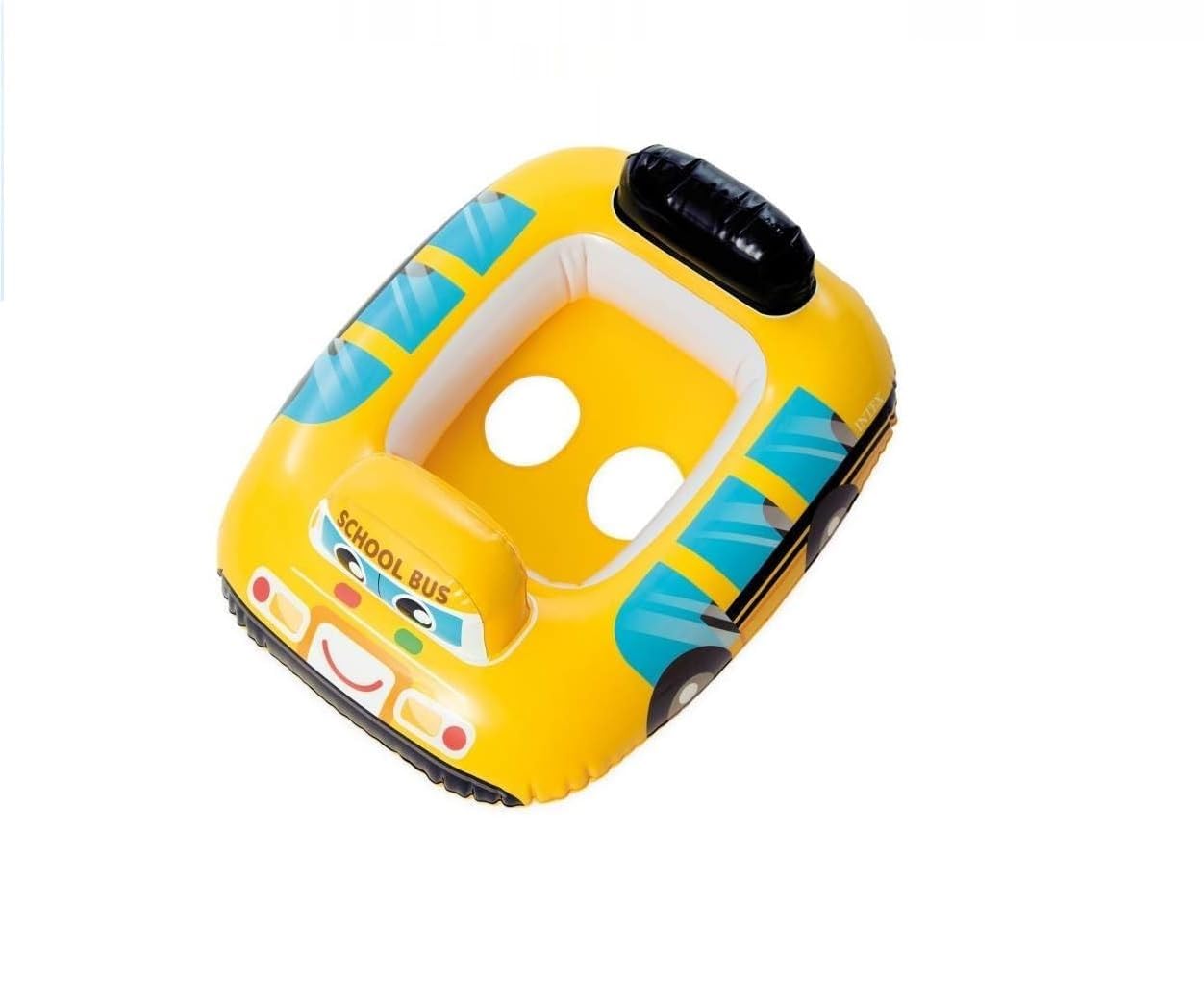 Braintastic Kids Swimming Tube – School Bus Design | Inflatable Baby Float Ring for Toddlers (1–3 Years) | Safe & Fun Inflatable Pool Accessory 4